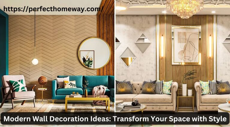 Modern Wall Decoration Ideas